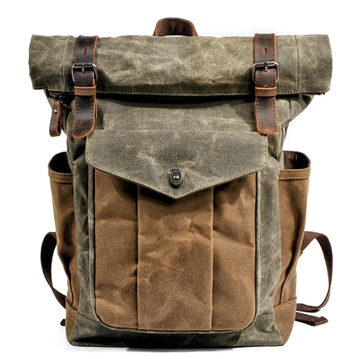 Luxury Vintage Canvas Backpacks