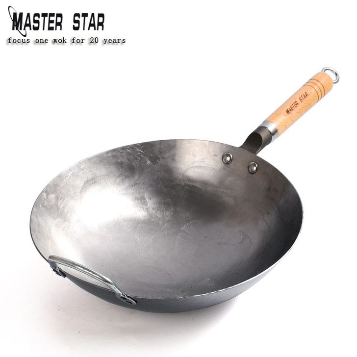 Star Chinese Traditional Iron Wok