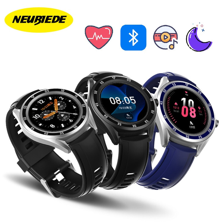 Neubiede Smart Wristband Sport Fitness Watch 24 Hours Heart Rate Monitoring Full Touch Screen Sports Smartwatch For Android IOS|Smart Watches|