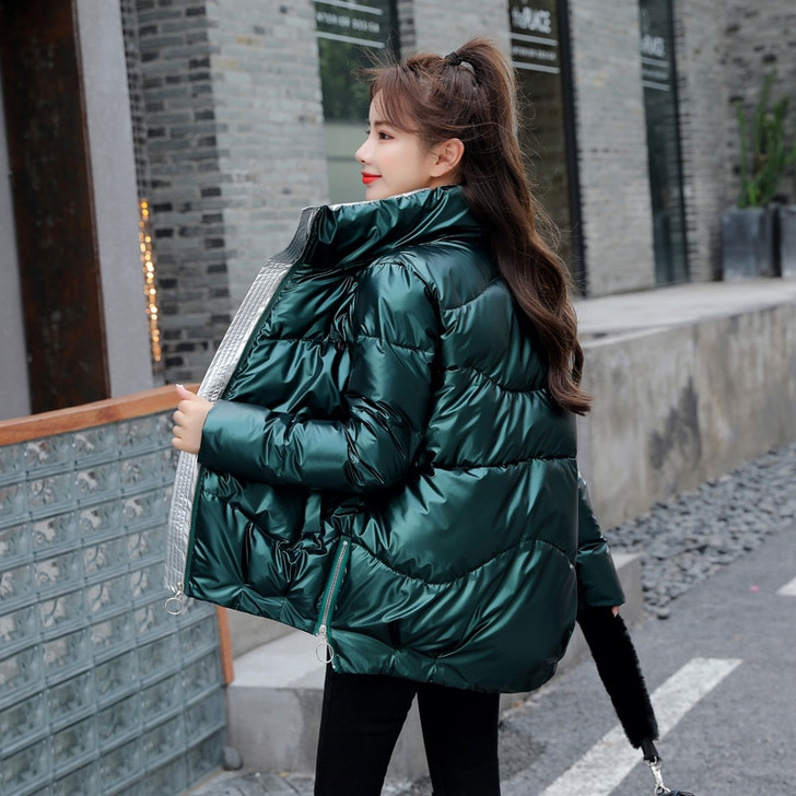 2020 New Winter Jacket High Quality stand callor Coat Women Fashion Jackets Winter Warm Woman Clothing Casual Parkas|Parkas|