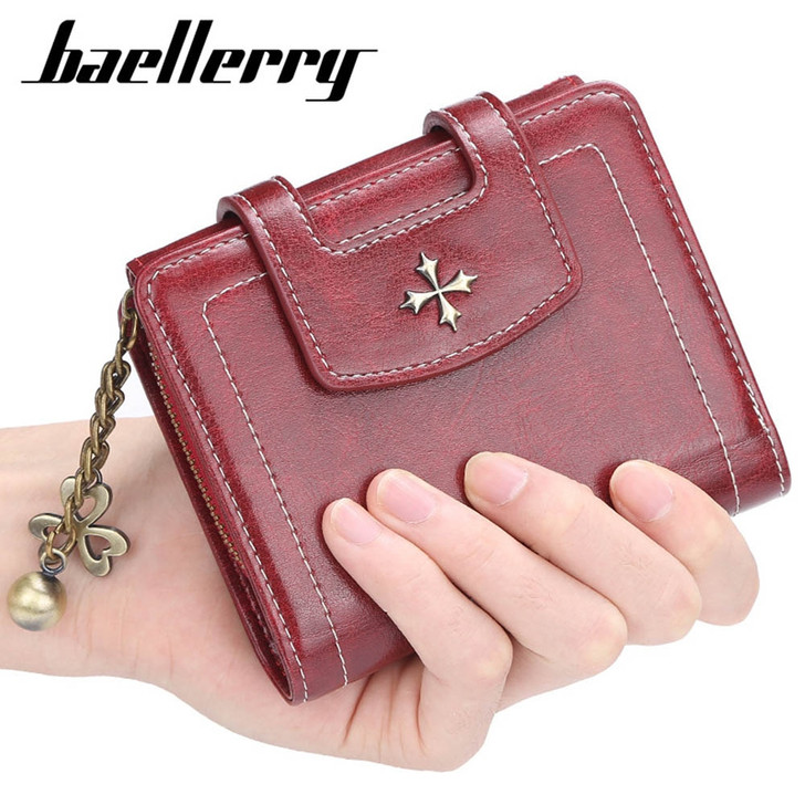 2019 Baellerry Fashion Women Wallets Top Quality Short Desigh Women Purse Card Holder Big Brand Female Wallet|Wallets|