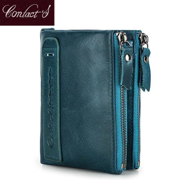 double zipper wallets for womens