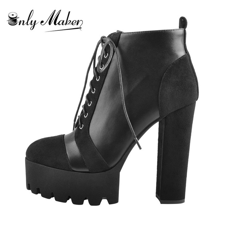 Onlymaker Women Platform 13~14cm Heels 