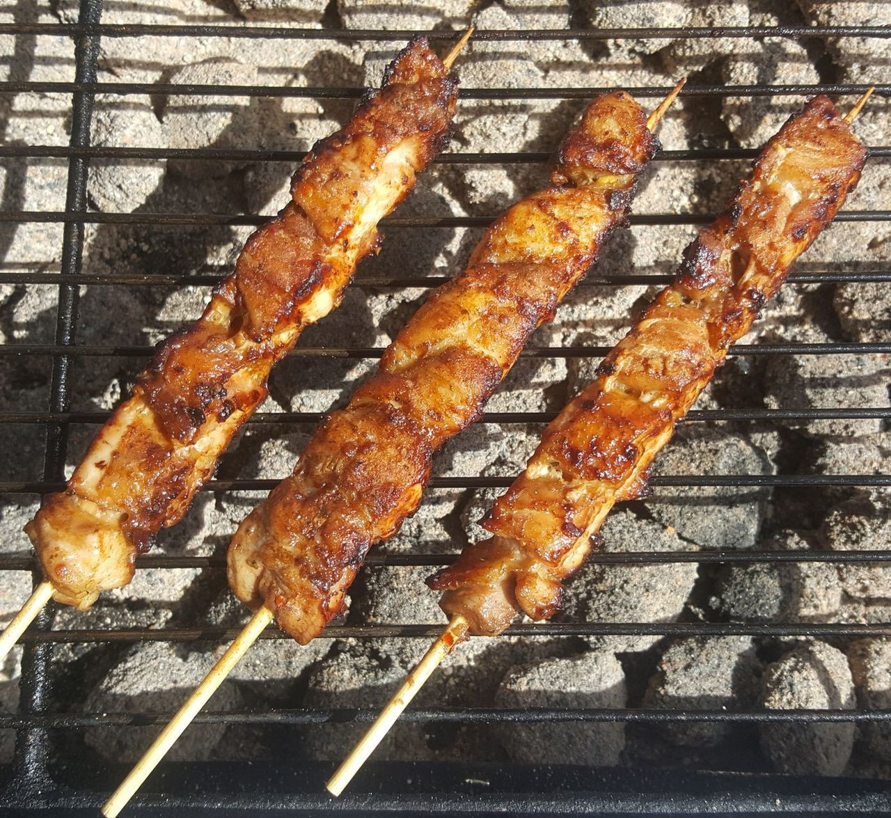 Charcoal Chicken Skewers Tapas Market in Sydney
