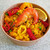 Seafood paella bowl