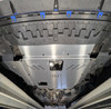 2015-2020 Audi RS3 (8V) Aluminum Engine Under Tray installed