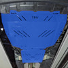 TBW Front & Rear Aluminum Engine Under Trays for 16-21 Honda Civic 10th Gen X
BLUE installed