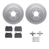 DFC GEO-Carbon FRONT Rotors & Pads for 2008-2015 Lancer Evolution - 125.46076
