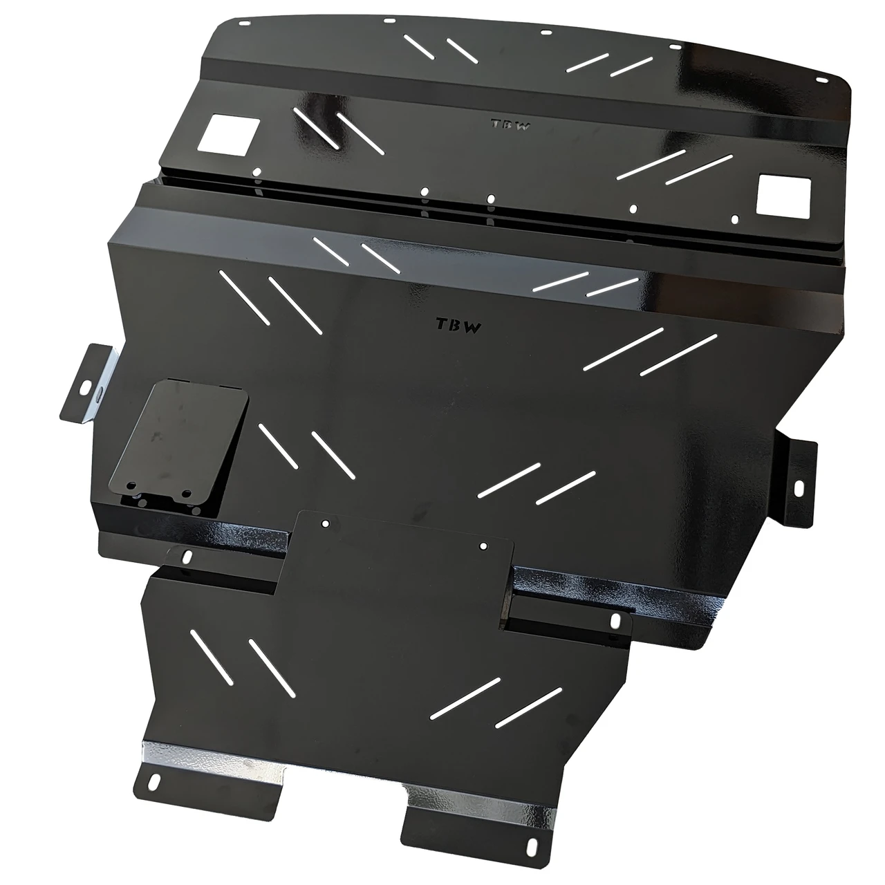 BLACK V2 Aluminum Under Tray for 09-15 Nissan Maxima (7th Gen)