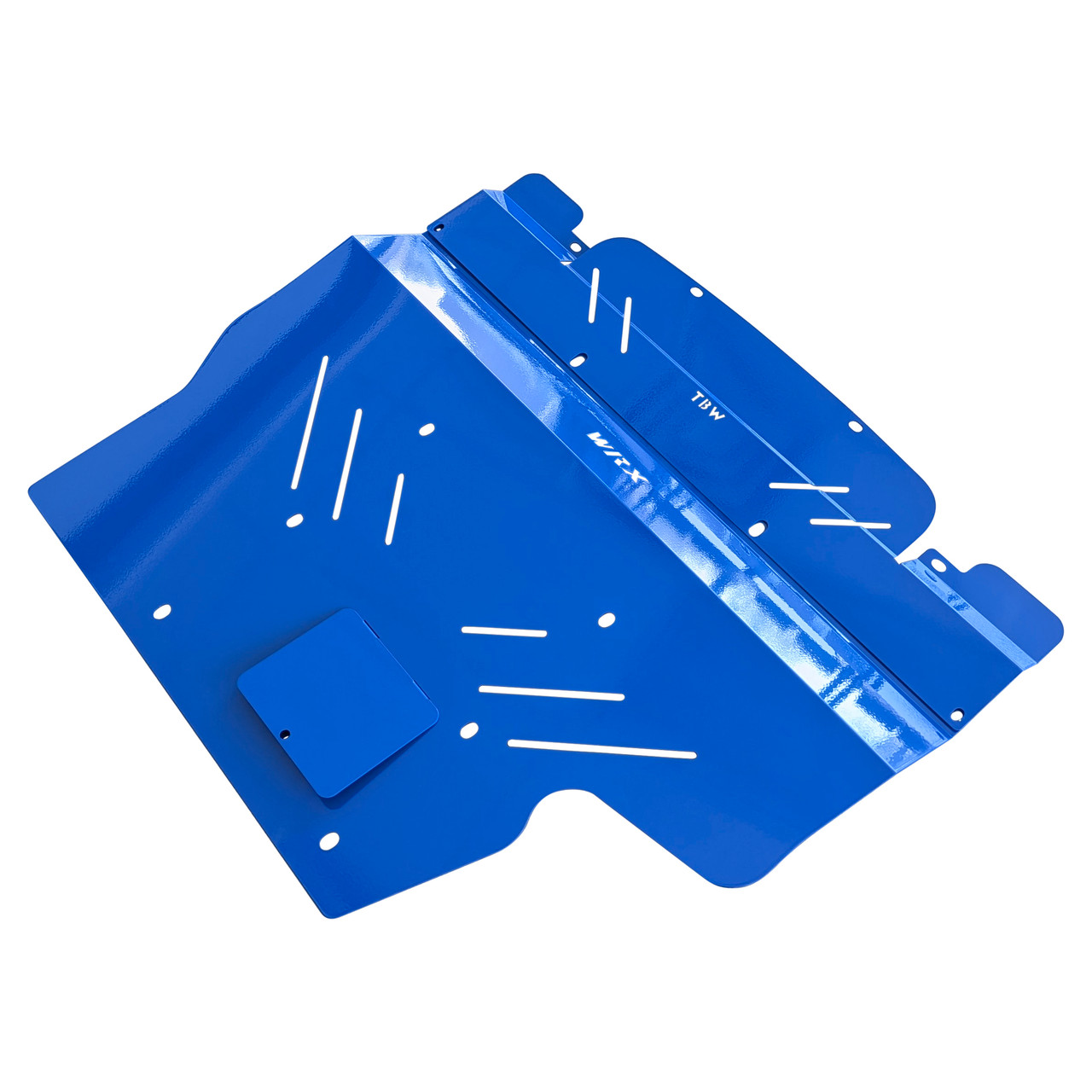 2015-2021 Subaru WRX Aluminum Engine Under Tray Skid Plate BLUE