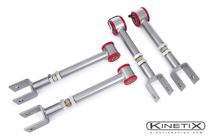 Kinetix Rear Traction Arm & Camber Arm Kit for Infiniti G37, Q50