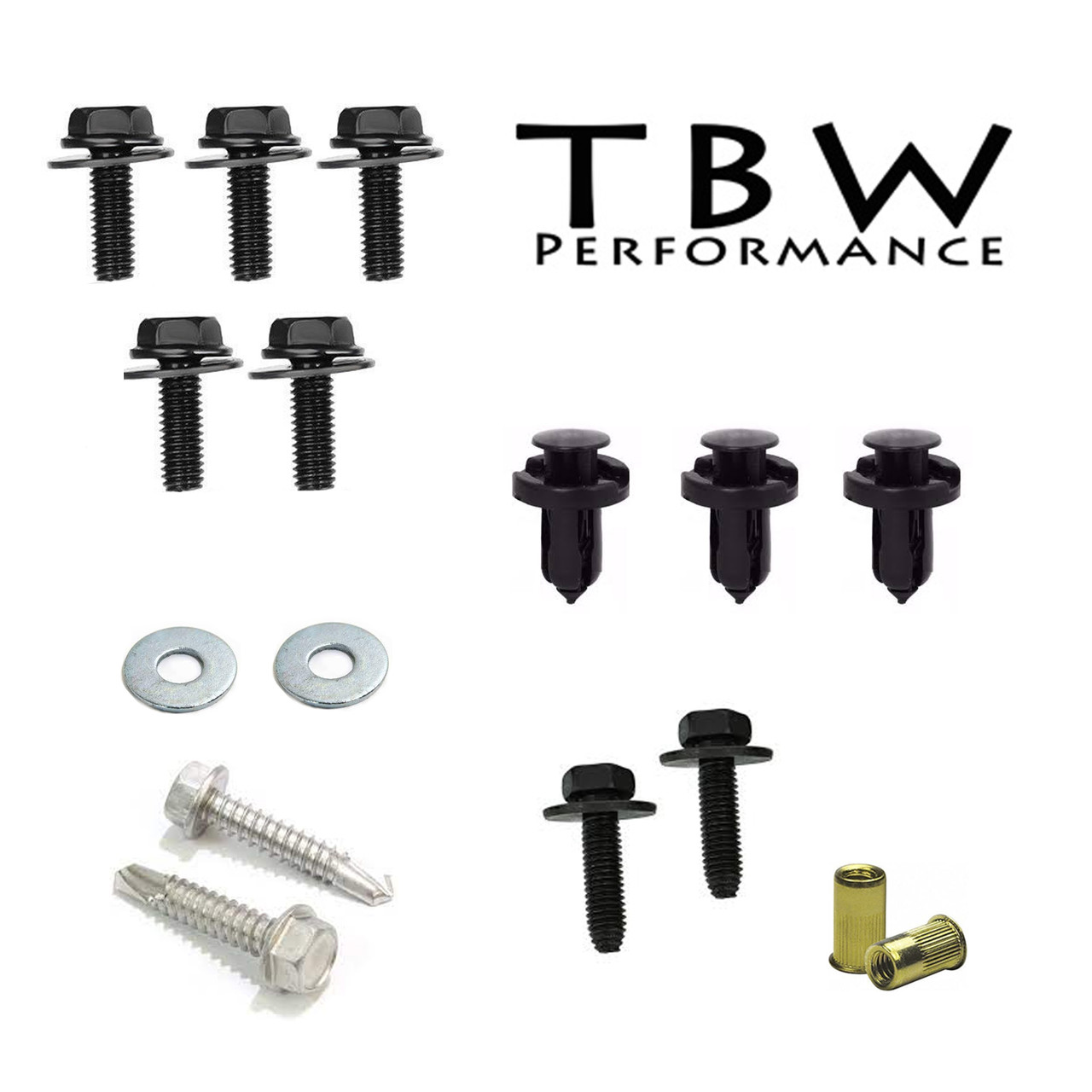 10th Gen Civic (2016-2021) Under Tray Hardware Kit
