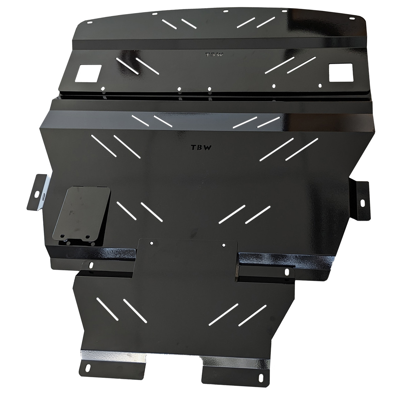 BLACK V2 Aluminum Under Tray for 09-15 Nissan Maxima (7th Gen)