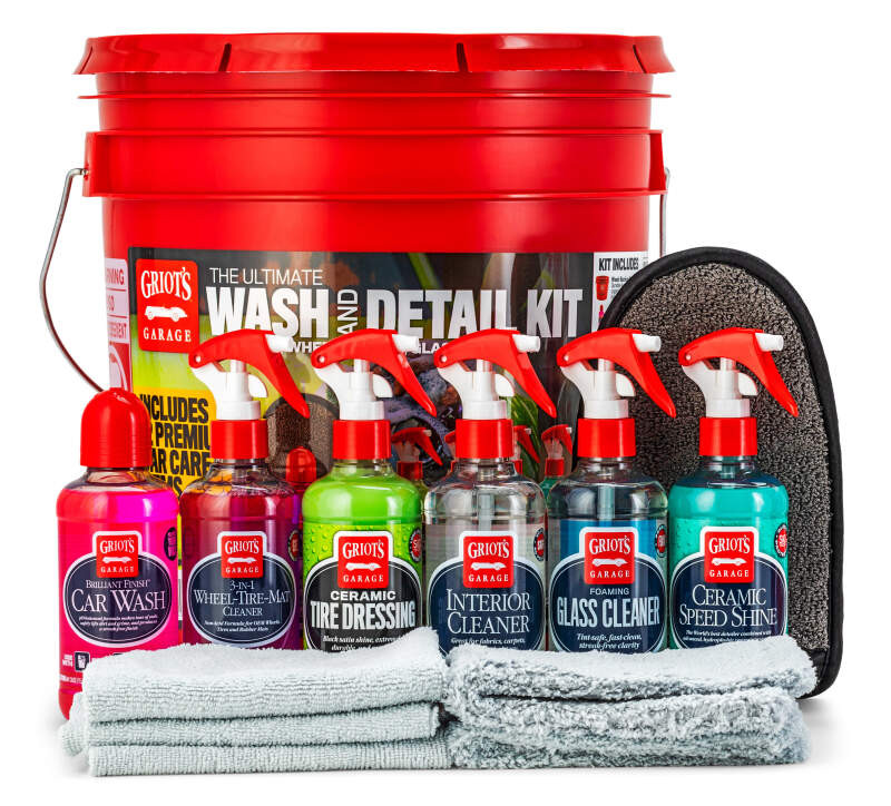 Griots Garage Ultimate Wash & Detail Sampler Kit - 58582 - TBW