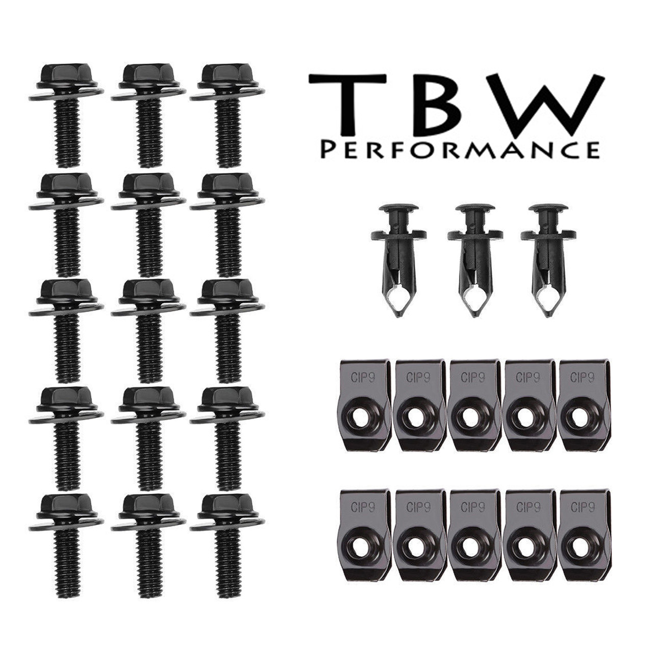 Under Tray Hardware Kit New / Repair for Nissan 350z 370z Infiniti