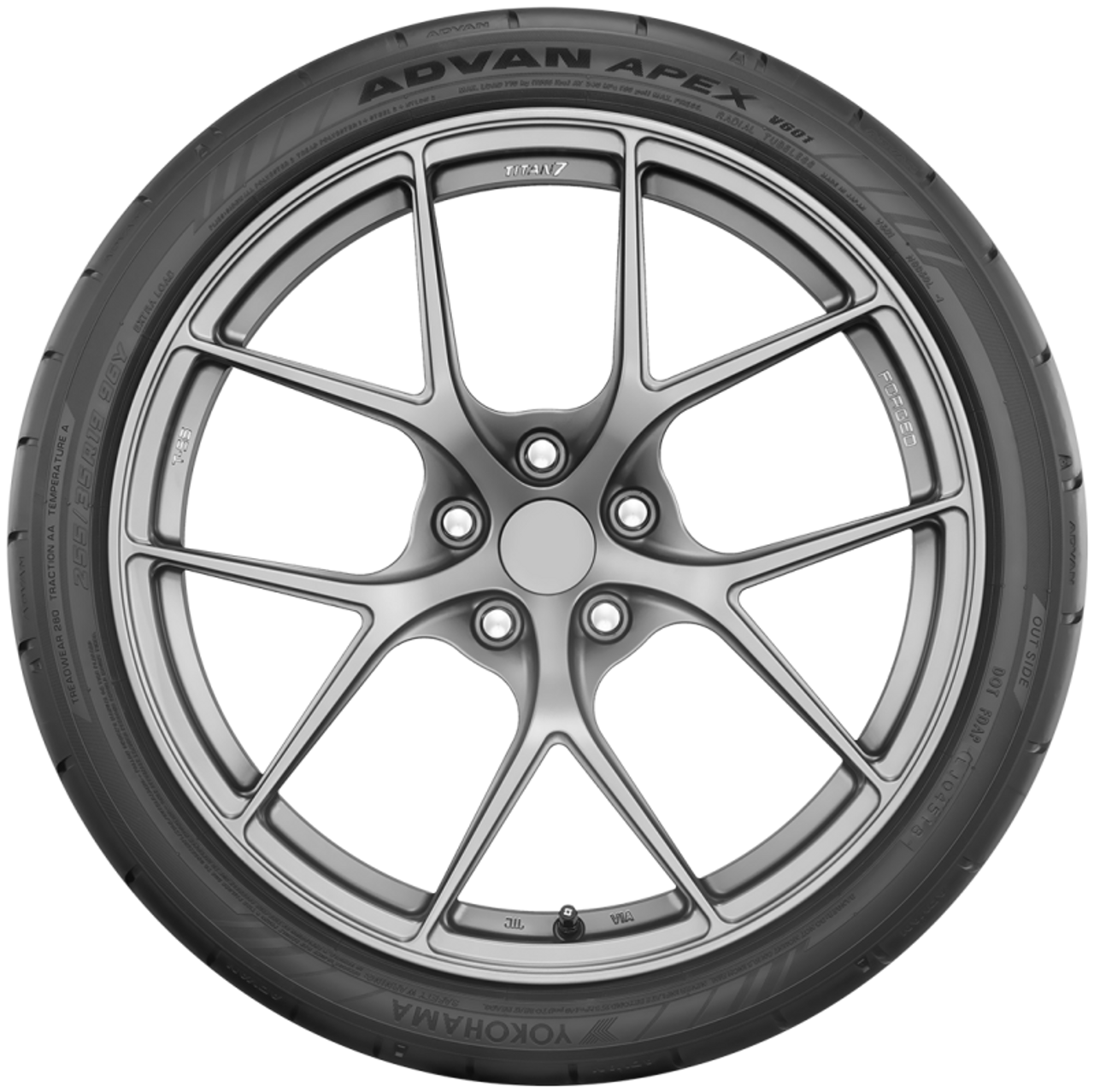 Yokohama Advan Apex V601 Tire - 255/35R19 96Y - 110160125