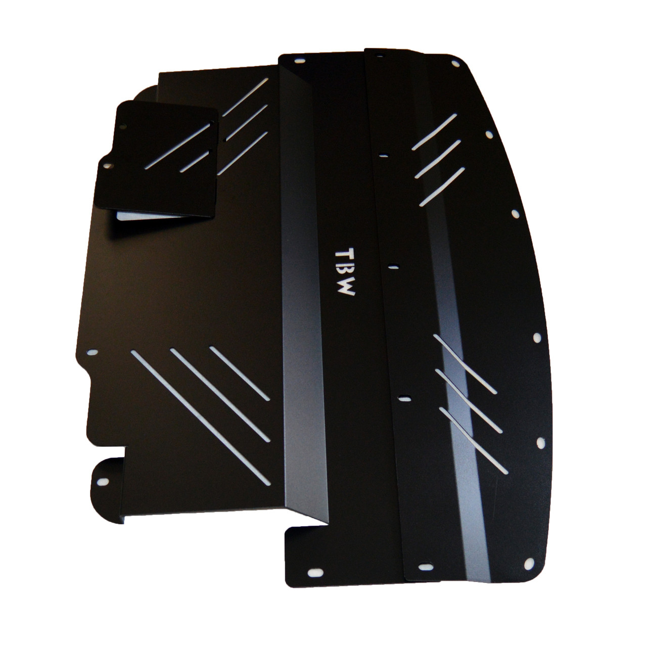 POWDER COATED TBW Aluminum Under Tray for RWD 2007-14 Infiniti G35