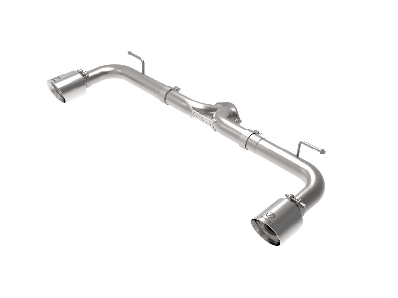 aFe Takeda 2-1/2in 304 SS Axle-Back Exhaust w/ Polished Tips 14-18
