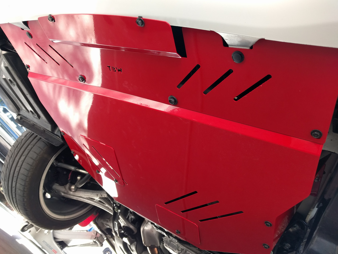 LACK OFF-ROAD Aluminum Engine Under Tray Skid Plate for 2019-2022