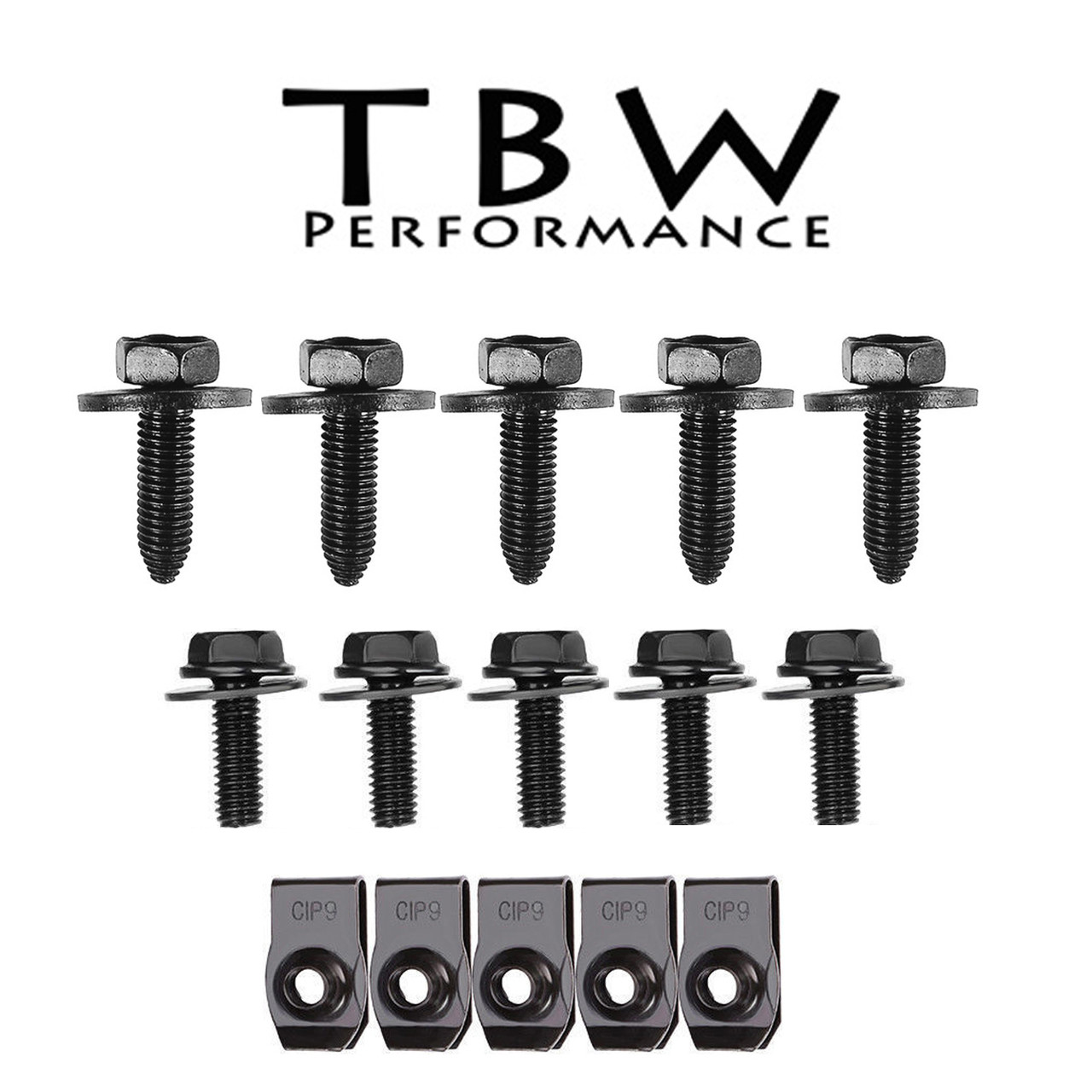 Under Tray Hardware Kit for Nissan 350z 370z Infiniti G35 G37 FX35