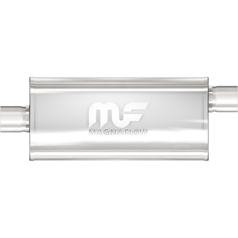 MAGNAFLOW 中間サイレンサー MagnaFlow Muffler Mag SS 5X8 14 3/3 O/C - 12229 - TBW Performance