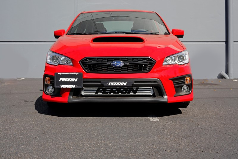perrin ナンバープレート　vab 後期　wrx sti vag PERRIN 18-21 Subaru WRX/STI (w/FMIC ONLY) License Plate Relocation