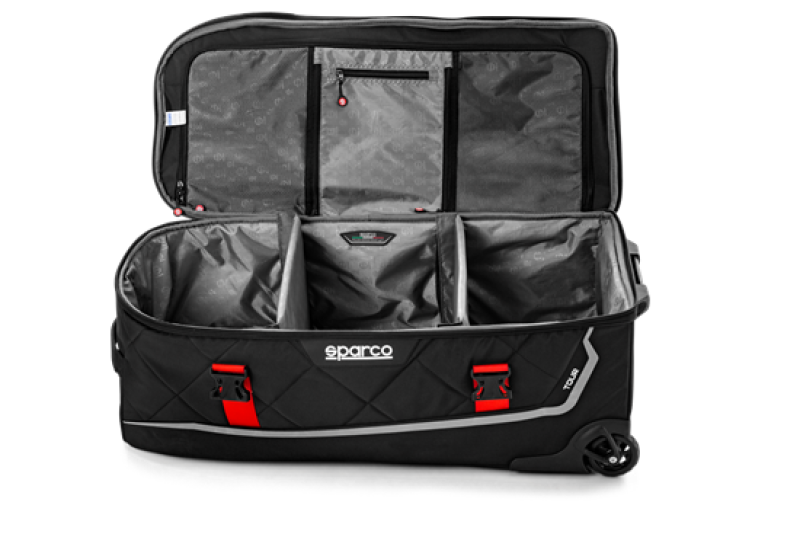 Sparco Bag Tour BLK/RED - 016437NRRS - TBW Performance