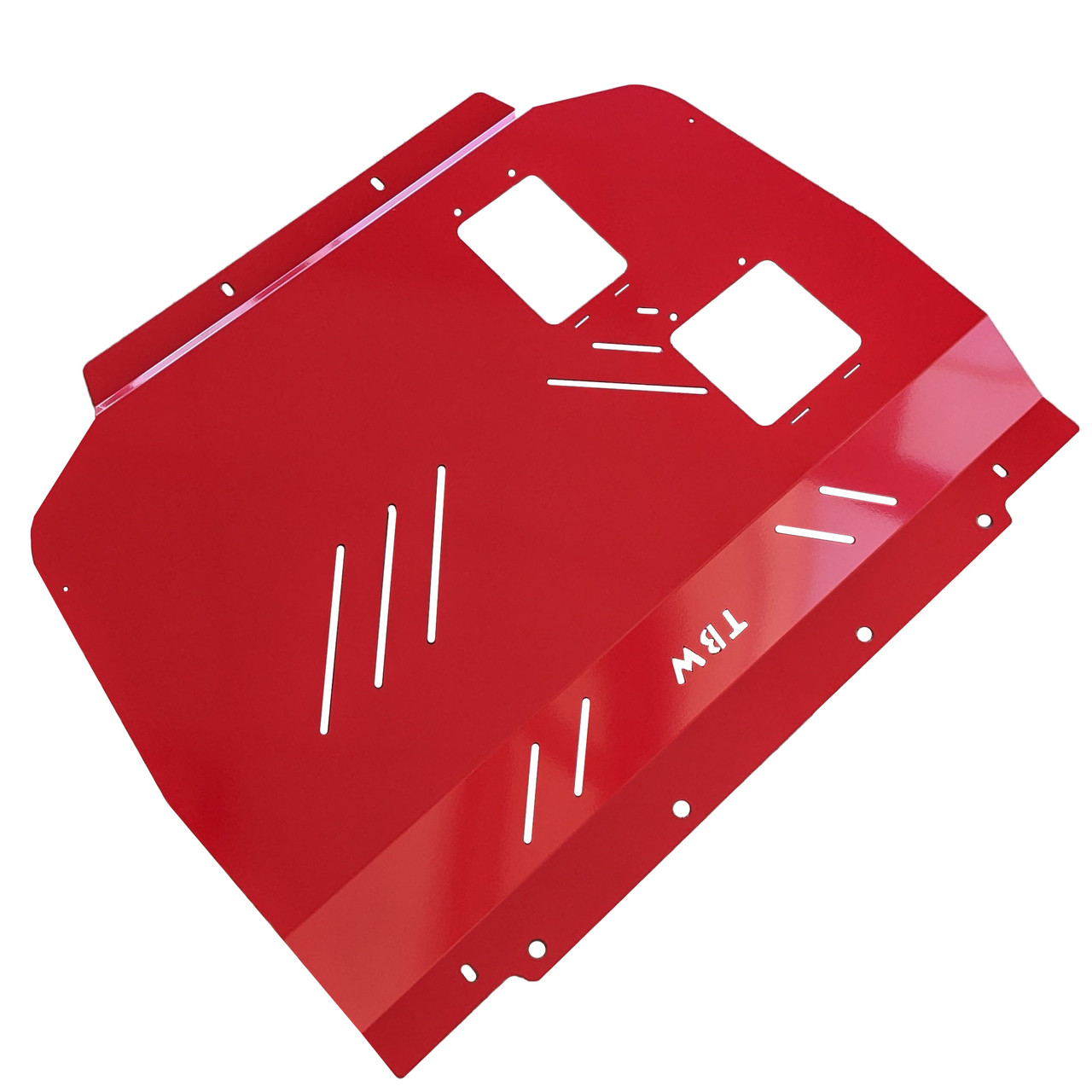 RED Aluminum Engine Under Tray for 22+ Honda Civic (11th Gen)