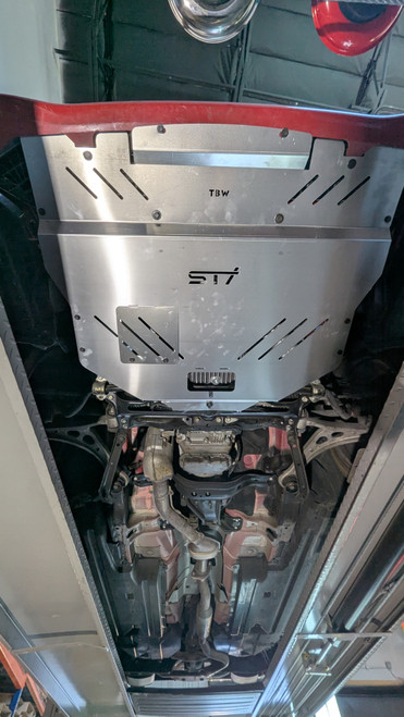 2015+ Subaru STI Aluminum Engine Under Tray Skid Plate for IAG Oil Pan
Installed 2015+ Subaru STI Aluminum Engine Under Tray Skid Plate for IAG Oil Pan
Installed