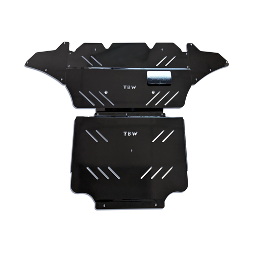 2008-2016 Audi A4 (B8/B8.5) Aluminum Engine Under Tray Skid Plate
Black Powder Coat