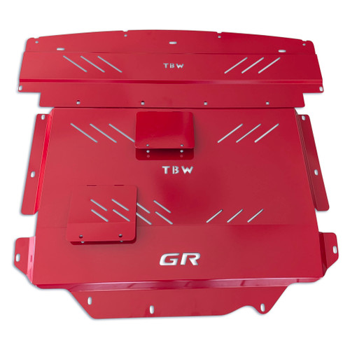 TBW Aluminum Engine Under Tray Skid Plate for 2023+ Toyota Corolla GR
RED TBW Aluminum Engine Under Tray Skid Plate for 2023+ Toyota Corolla GR
RED