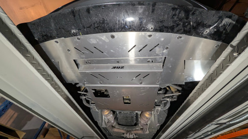 Aluminum Engine Under Tray for 2011-2023 Dodge Charger Scat Pack
Installed