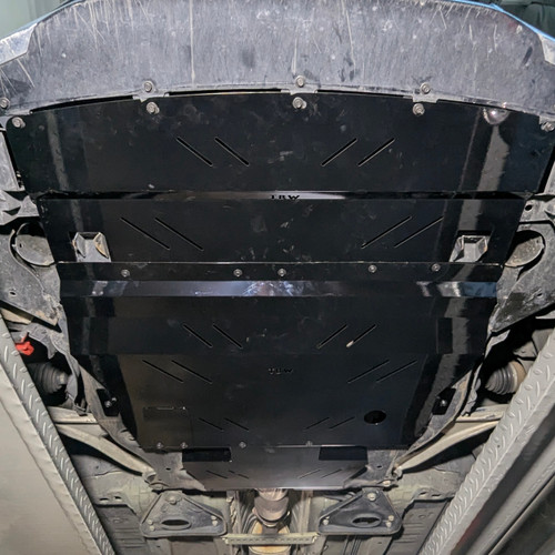 BLACK V2 Aluminum Under Tray for 09-15 Nissan Maxima (7th Gen)