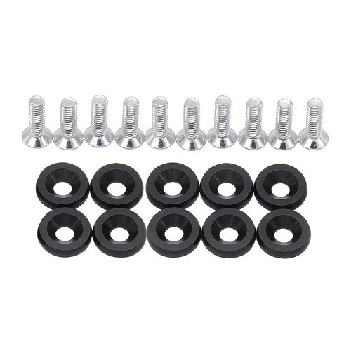Under Tray & Engine Bay Dress Up Kit (M6 bolts)
black