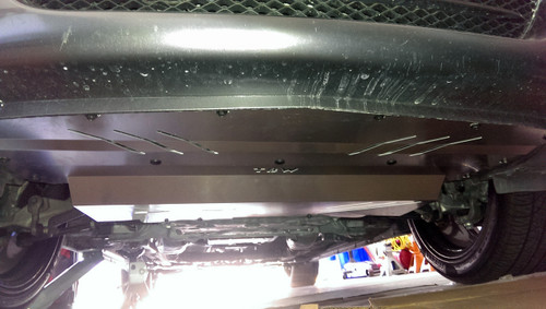 370Z G35 installed aluminum engine under tray 370Z G35 installed aluminum engine under tray