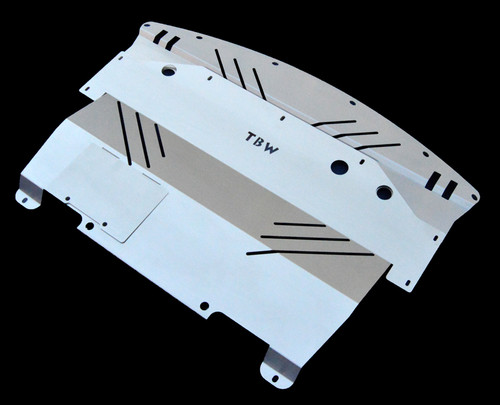 RWD M35 Aluminum Under Tray (Silver Powder Coat)) RWD M35 Aluminum Under Tray (Silver Powder Coat))