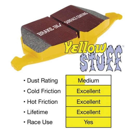 EBC Yellowstuff FRONT Brake Pads for 03-05 G35/350Z