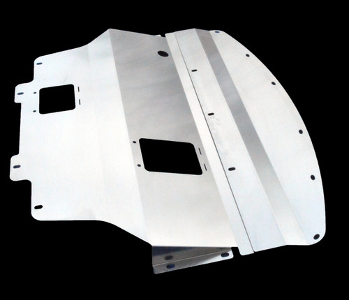 AWD 2011-2019 Infiniti M56X & Q70 Aluminum Under Tray (Y51)BLACK