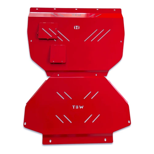 TBW Aluminum Engine Under Tray for 2018-2022 Honda Accord (10th Gen)
RED Powder Coat