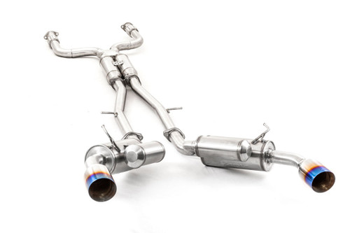 ARK Grip Catback Exhaust for RWD 08+ Infiniti G37 Coupe Q60
Burnt Tip