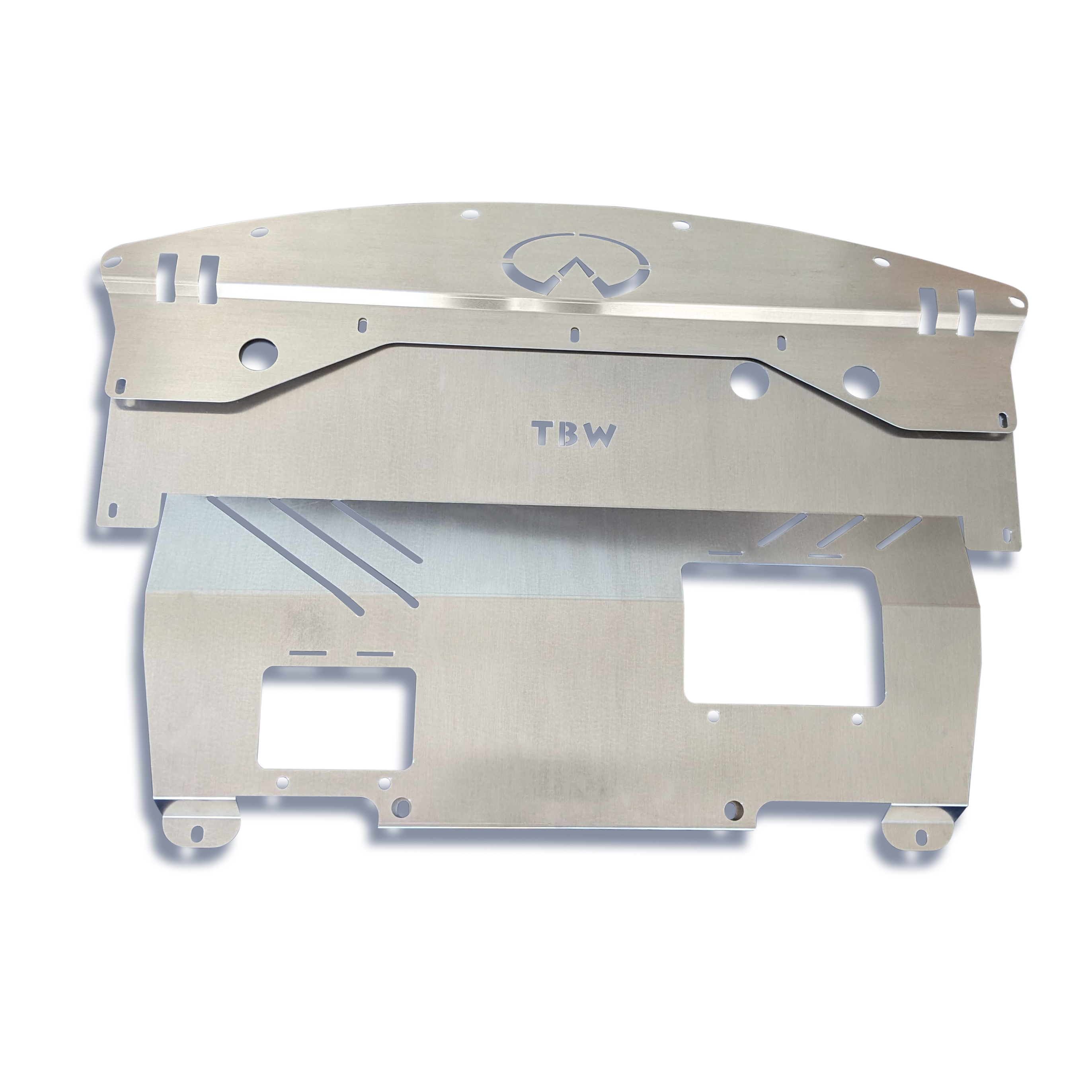 RWD 2006-2010 (Y50) Infiniti M45 Aluminum Under Tray | TBW