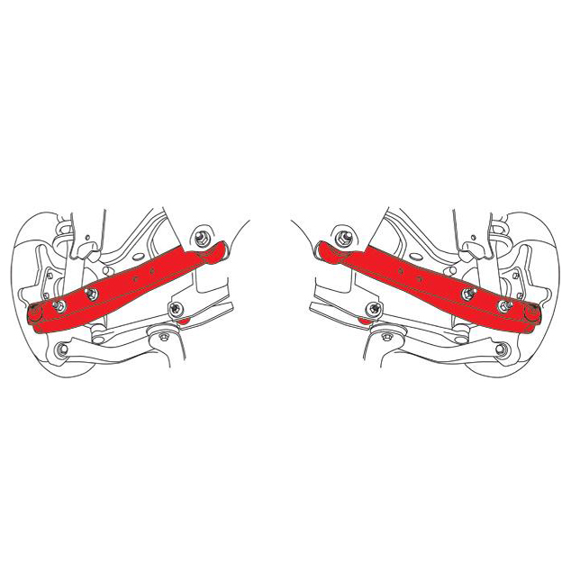 thumbnail image 2 of SPC Rear Toe Arm Kit - Adjustable Alignment For Subaru Impreza WRX STI Forester 08+ 2 of 6