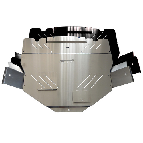 Aluminum Under Tray Skid Plate Engine Shield For 2016-2021 Honda Civic - .063 Thick Protection