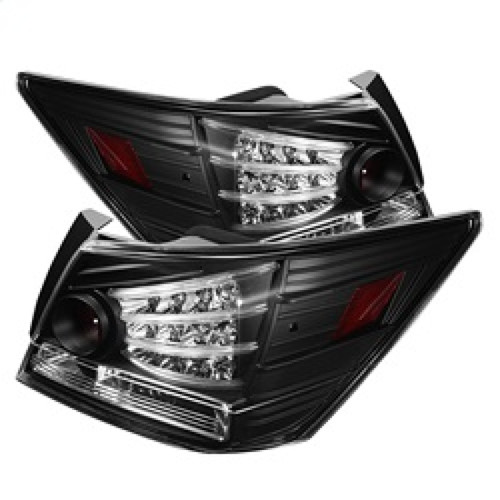Spyder Honda Accord 08-12 4DR LED Tail Lights Black ALT-YD-HA08-4D