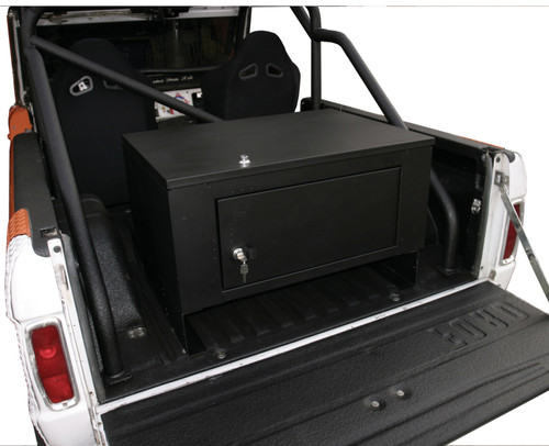 Tuffy Rear Cargo Lockbox Steel Black - 046-01 - TBW Performance