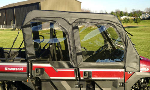 Seizmik 15+ Kawasaki Mule PRO-DXT/FXT Soft Upper Door Kit - 51