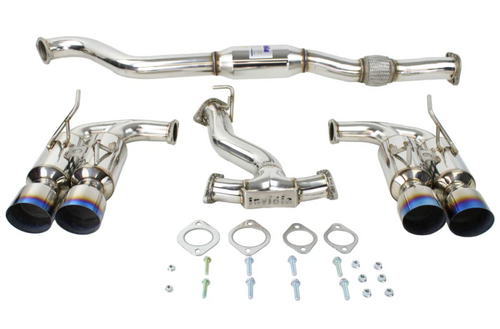Invidia 08-14 Subaru WRX Hatchback Gemini Single Layer Titanium