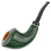 Ascorti Tobacco Smoking Pipe Black-Green 25522 * Main Image
