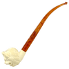 Servi Meerschaum Tobacco Smoking Pipe 200 Churchwarden Lion * Main Image