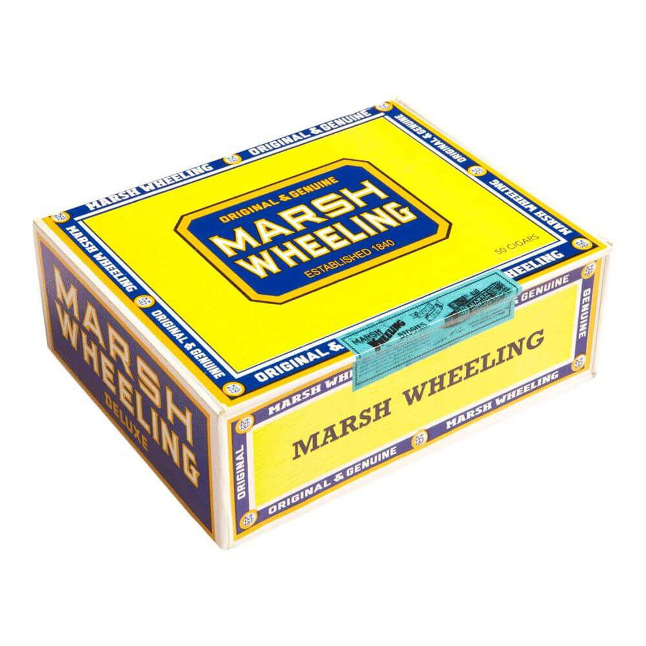 Marsh Wheeling Deluxe II Cigars - 7 x 34 (Box of 50)